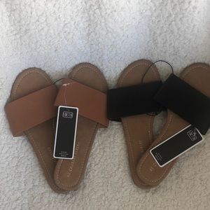 Charles Albert women’s sandals (2 pair) size 7/8